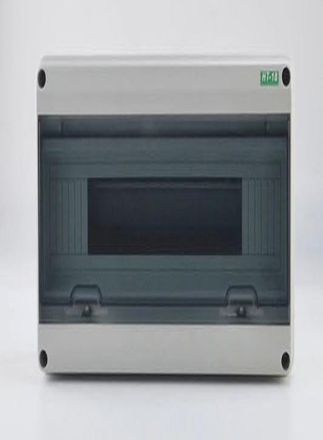 Power Circuit Breaker Box Distribution Protection Box IP65 ABS Transparent Cover Waterproof Power Supply Electronic Junction Box for Indoor Wall Circuit Breaker 18 Way 14.37x7.67x4.33 Inches - Image 4